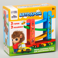 Автодром «Зверята», 10 × 23 × 21,5 см Автодром «Зверята», 10 × 23 × 21,5 см