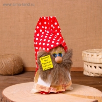 Оберег «Домовой с рублями», микс Оберег «Домовой с рублями», микс