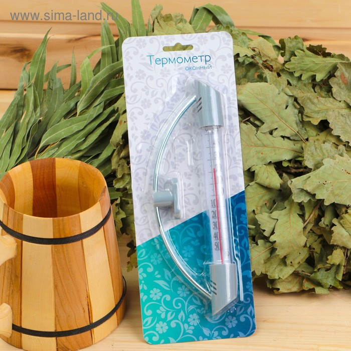 Термометр оконный ТБ-209 Термометр оконный ТБ-209 "Премиум" (t -50 + 50 С) в блистере