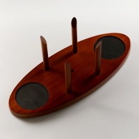 Мини-Бар Рубин, на подставке, штоф - 880 мл, бокалы - 200 мл, 32,5 х 13 х 23,5 см Мини-Бар Рубин, на подставке, штоф - 880 мл, бокалы - 200 мл, 32,5 х 13 х 23,5 см