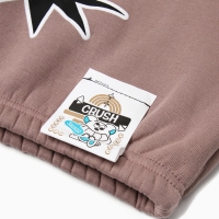 Толстовка (худи) для девочки MINAKU: CRUSH, цвет тёмно-розовый, рост 122 см