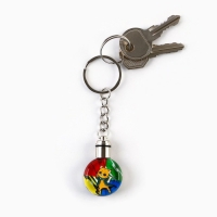 Брелок для ключей с фонариком &laquo;Кот&raquo;, 4 х 2 см