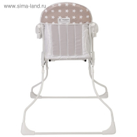 Стульчик для кормления Polini kids 152 «Звезды», цвет макиато-белый Стульчик для кормления Polini kids 152 «Звезды», цвет макиато-белый