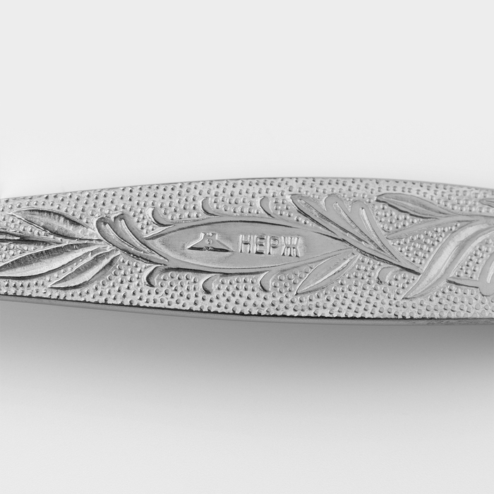 Ложка столовая &laquo;Уралочка&raquo;, длина 19,5 см, толщина 2 мм, цвет серебряный