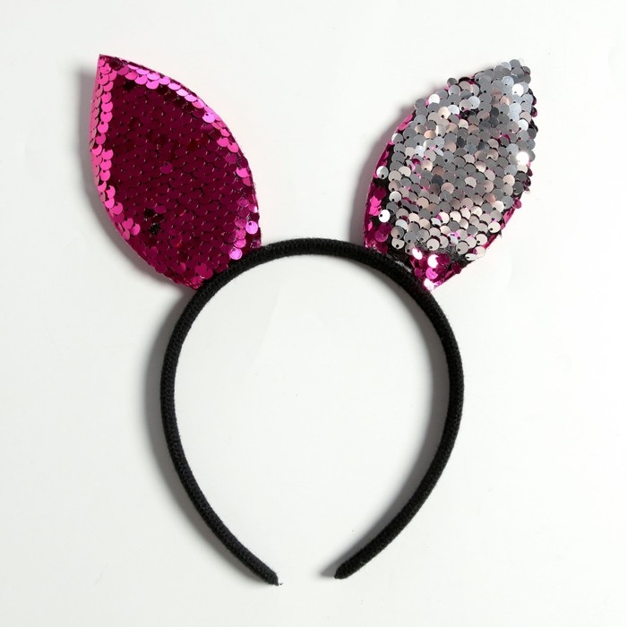 Карнавальный ободок &laquo;Зайка&raquo;, цвета МИКС