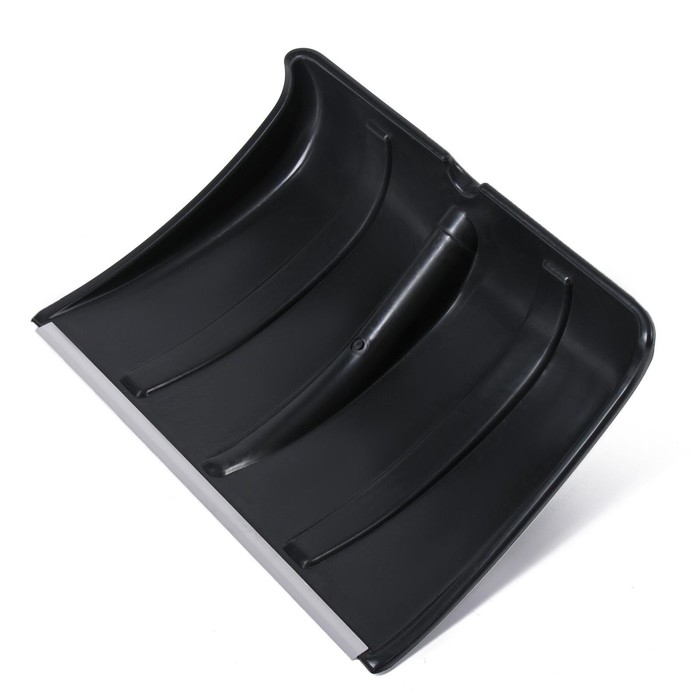 Ковш лопаты пластиковый, 365 &times; 480 мм, с алюминиевой планкой, тулейка 32 мм