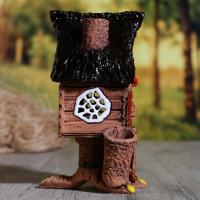 Аромалампа Домик &laquo;Лапуля&raquo;, 16 см, ручная работа, микс