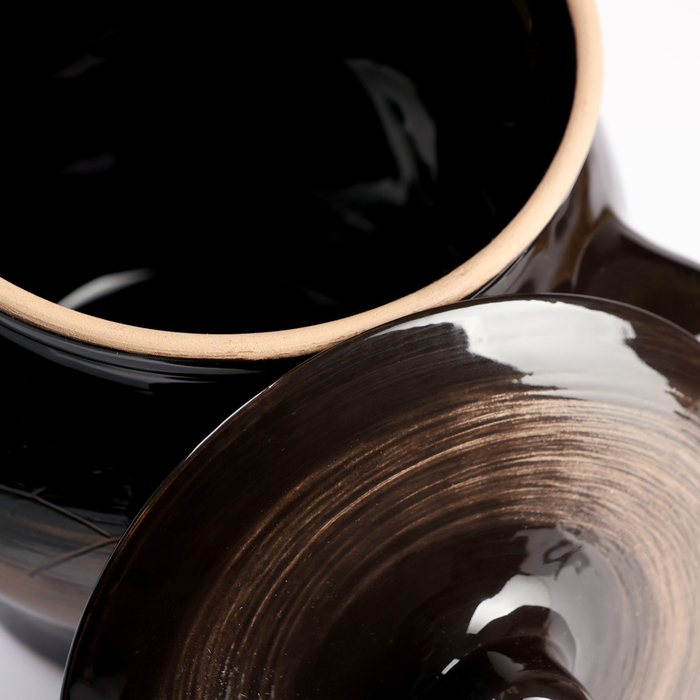 Горшок керамический для запекания №6 старина 0,65 л Горшок керамический для запекания №6 старина 0,65 л