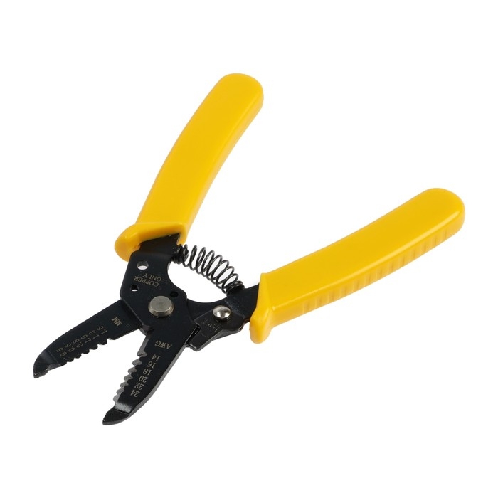 Стриппер ТУНДРА, для зачистки кабеля, 24 - 14 AWG, 0.5 - 1.6 мм Стриппер ТУНДРА, для зачистки кабеля, 24 - 14 AWG, 0.5 - 1.6 мм