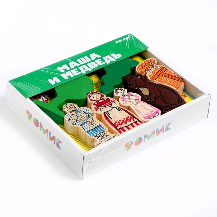 Конструктор &laquo;Сказки. Маша и медведь&raquo;, 17 деталей