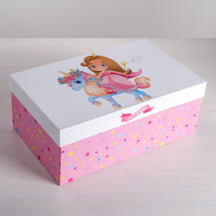 Набор коробок 5 в 1, упаковка подарочная, &laquo;Маленькой принцессе&raquo;, 22 х 14 х 8,5 - 32,5 х 20 х 12,5 см