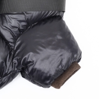 Комбинезон для собак со шлейкой "Моден", размер 10 (ДС 25, ОГ 34, ОШ 24 см), чёрный Комбинезон для собак со шлейкой "Моден", размер 10 (ДС 25, ОГ 34, ОШ 24 см), чёрный