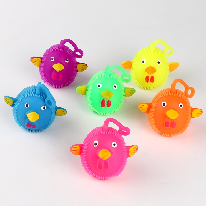 Мяч детский резиновый ёжка световой «Злые птички», цвета МИКС , в шоубоксе Мяч детский резиновый ёжка световой «Злые птички», цвета МИКС , в шоубоксе