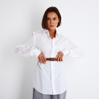 Ремень женский, ширина 2,4 см, пряжка металл, цвет рыжий