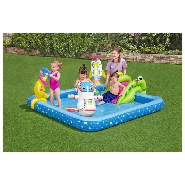 Игровой центр надувной &laquo;Маленький астронавт&raquo;, 228 х 206 х 84 см, от 2 лет, 53126