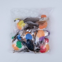 Декор на прищепке "Птица", микс, 12 х 4 х 4 см