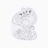 Раскраска антистресс на новый год. Открытки для вдохновения &laquo;В ожидании Нового года&raquo;, А6