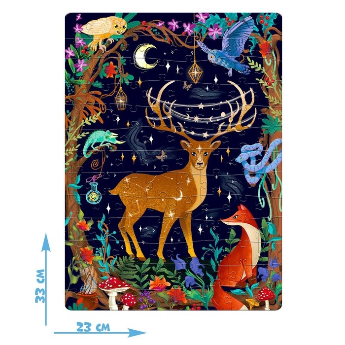 Пазл &laquo;Таинственный лес&raquo;, большая подарочная коробка, 104 элемента