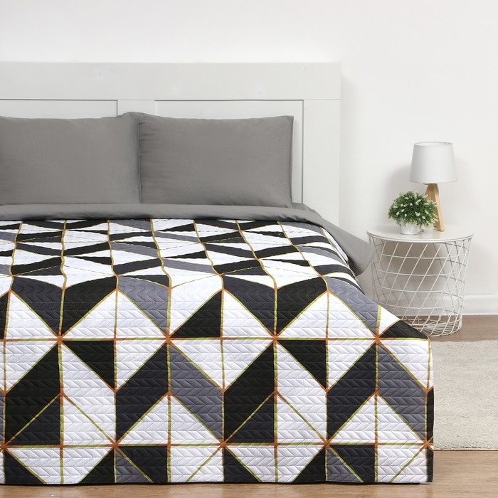 Покрывало евро макси Экономь и Я Покрывало евро макси Экономь и Я "Абстракция" 240х210±5см, 100% полиэстер, 190гр/м2