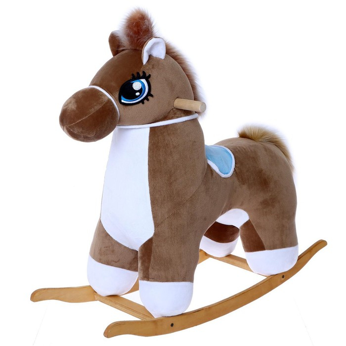 Качалка &laquo;Лошадка&raquo;, не музыкальная, цвет коричневый