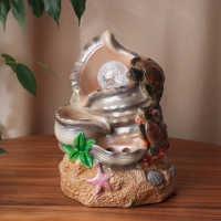 Фонтан "Семья черепашек" 25х16 см (с подсветкой) Фонтан "Семья черепашек" 25х16 см (с подсветкой)