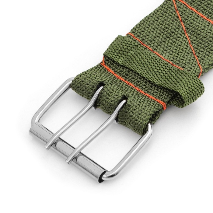 Ошейник четырехслойный с вертлюгом, 65 х 4 см, ОШ 54-60 см, полиэстер, зелёный Ошейник четырехслойный с вертлюгом, 65 х 4 см, ОШ 54-60 см, полиэстер, зелёный