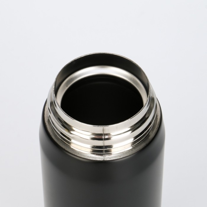 Термос, 420 мл, Топ Термос, 420 мл, Топ "Мастер К. Настоящий мужчина", сохраняет тепло 8 ч, 7х26 см