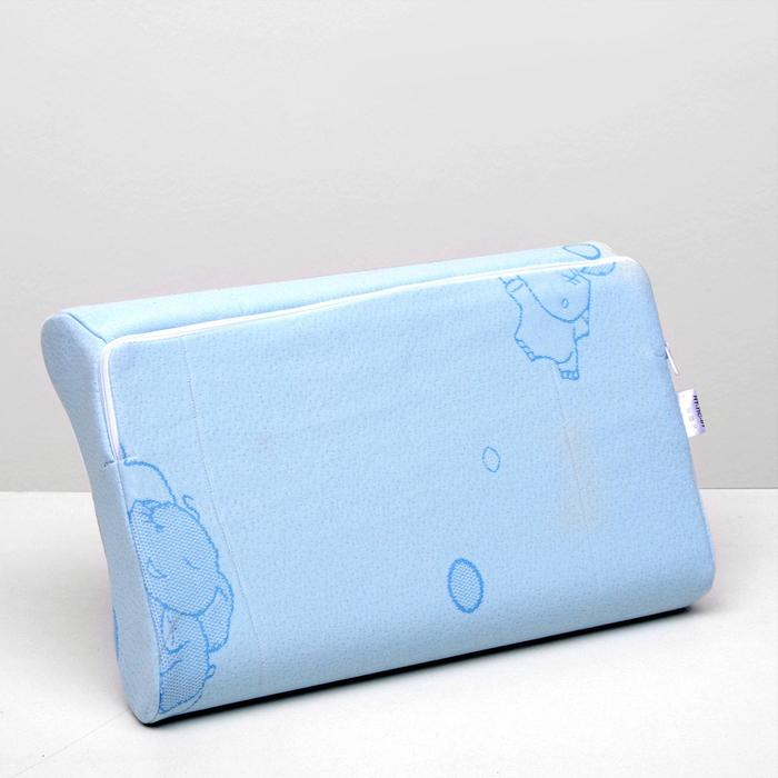 Подушка ортопедическая НТ-ПС-01, для детей, 40x25 см, валики 7/8 см Подушка ортопедическая НТ-ПС-01, для детей, 40x25 см, валики 7/8 см