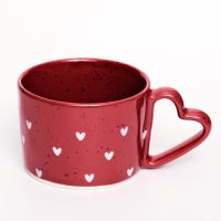 Кружка керамическая Дорого внимание «Я тебя люблю», 280 мл, красная Кружка керамическая Дорого внимание «Я тебя люблю», 280 мл, красная