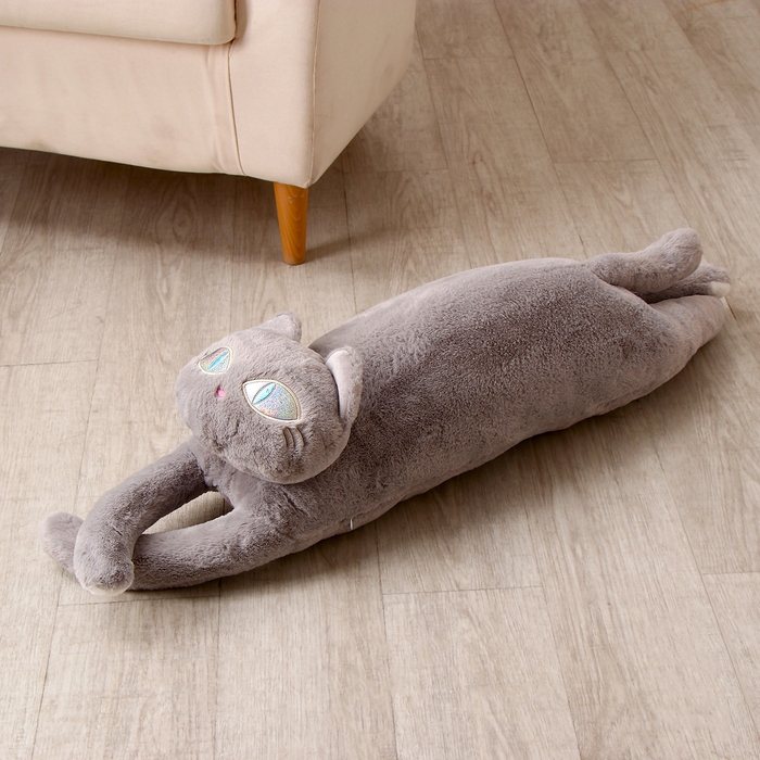 Мягкая игрушка &laquo;Кот&raquo;, 90 см, цвет серый