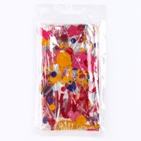 Шар полимерный с клапаном 18" Deco Bubble, &laquo;Это девочка&raquo;, прозрачный, кристалл, 1 шт. в уп.