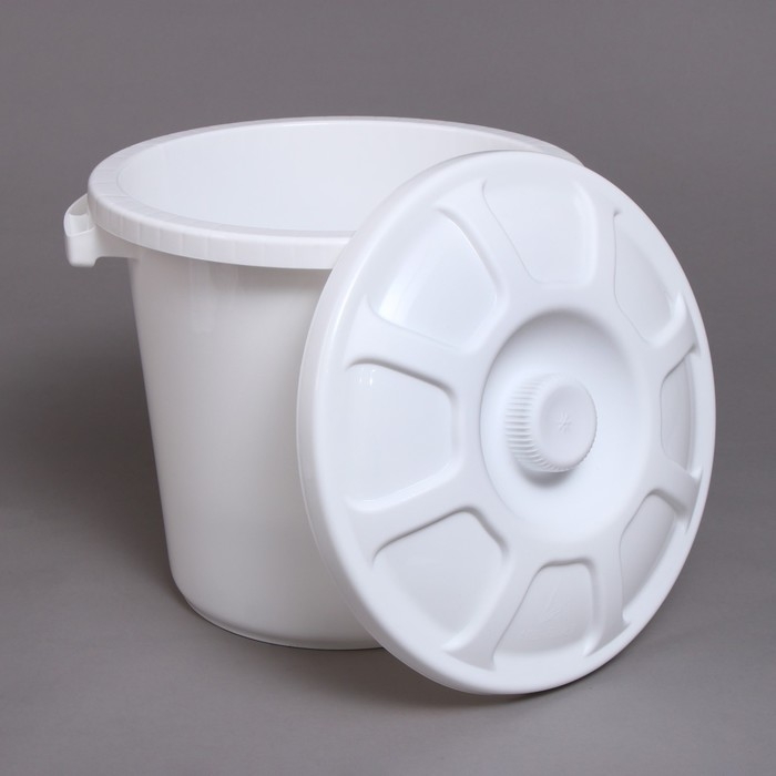 Бак пищевой, 20 л, с крышкой, цвет МИКС Бак пищевой, 20 л, с крышкой, цвет МИКС