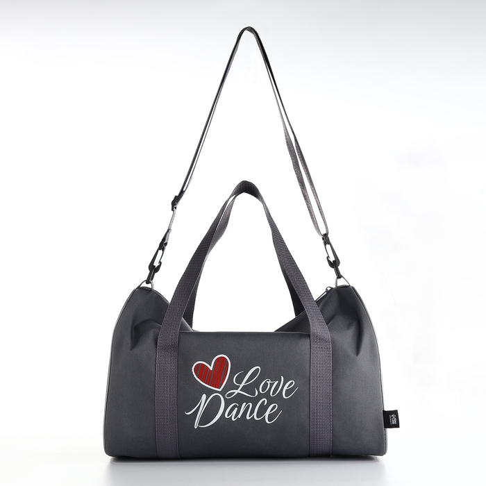 Сумка спортивная женская, TEXTURA, маленький размер, цвет серый Сумка спортивная женская, TEXTURA, маленький размер, цвет серый