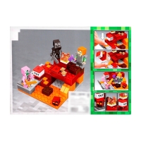 Конструктор блочный «Мой мир», 96 деталей Конструктор блочный «Мой мир», 96 деталей