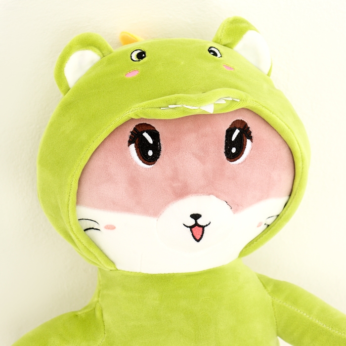 Мягкая игрушка &laquo;Котик&raquo; в костюме дракона, 70 см