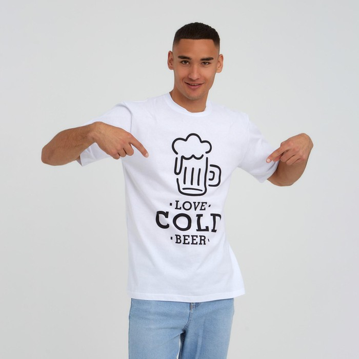 Футболка мужская KAFTAN Beer р. 48 Футболка мужская KAFTAN Beer р. 48