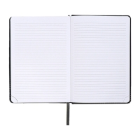 Ежедневник недатированный, A5, 136 листов, кожзам, deVENTE. Prestige,твердая обложка с поролоном, карман, перфорация, ляссе, блок 70%, черный Ежедневник недатированный, A5, 136 листов, кожзам, deVENTE. Prestige,твердая обложка с поролоном, карман, перфорация, ляссе, блок 70%, черный