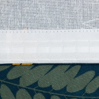 Шторы для кухни Доляна Twilight forest 146х180 см - 2 шт, подхваты - 2 шт, 100% хлопок, 164 г/м2