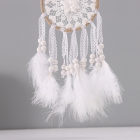 Ловец снов "Кружево с сердцами" d=11 см 28 см Ловец снов "Кружево с сердцами" d=11 см 28 см