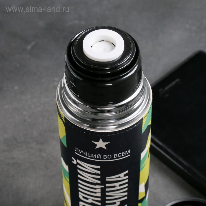 Термос &laquo;Настоящий мужчина&raquo;, 750 мл, сохраняет тепло 12-24 ч