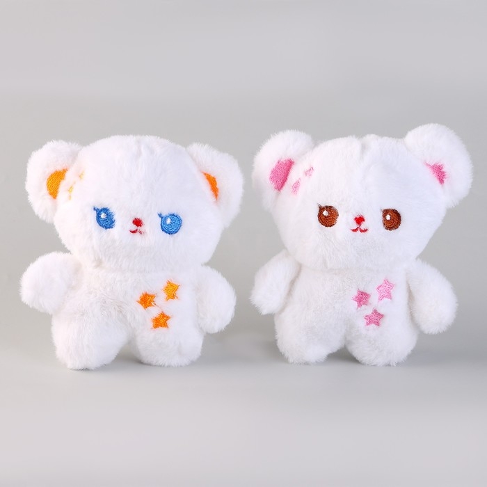 Мягкая игрушка &laquo;Кроха&raquo;, на брелоке, 12 см, цвет МИКС