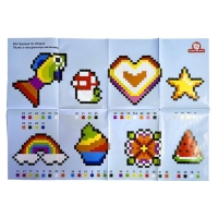 Пиксель-пазл 1500 элементов &laquo;Единорог&raquo;