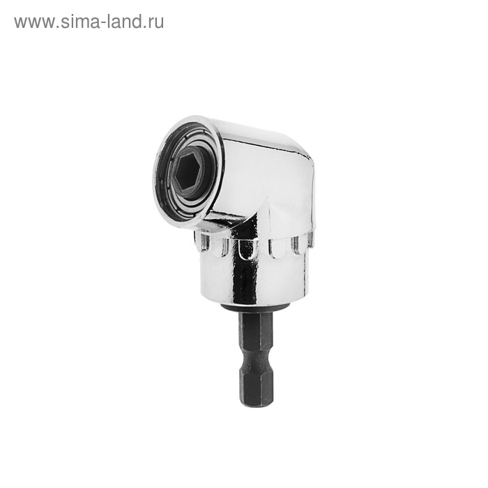 Адаптер угловой для дрели ТУНДРА, шестигранный хвостовик Адаптер угловой для дрели ТУНДРА, шестигранный хвостовик