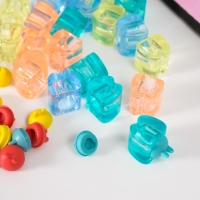 Фоторамка пластик 9х9 см "Молочные зубики" голубая 2х23х27 см