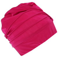 Шапочка для плавания взрослая ONLYTOP, тканевая, обхват 54-60 см, цвет фуксия Шапочка для плавания взрослая ONLYTOP, тканевая, обхват 54-60 см, цвет фуксия