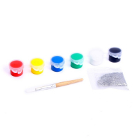 Ёлочные шары под раскраску на новый год «Новогодняя история», краски, 4 шт, новогодний набор для творчества Ёлочные шары под раскраску на новый год «Новогодняя история», краски, 4 шт, новогодний набор для творчества