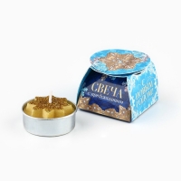 Свеча новогодняя чайная «Новый год: Новый путь», диам 4 см Свеча новогодняя чайная «Новый год: Новый путь», диам 4 см