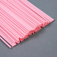 Трубочка для шаров и флагштоков, d=5 мм, цвет розовый, набор 100 шт. Трубочка для шаров и флагштоков, d=5 мм, цвет розовый, набор 100 шт.