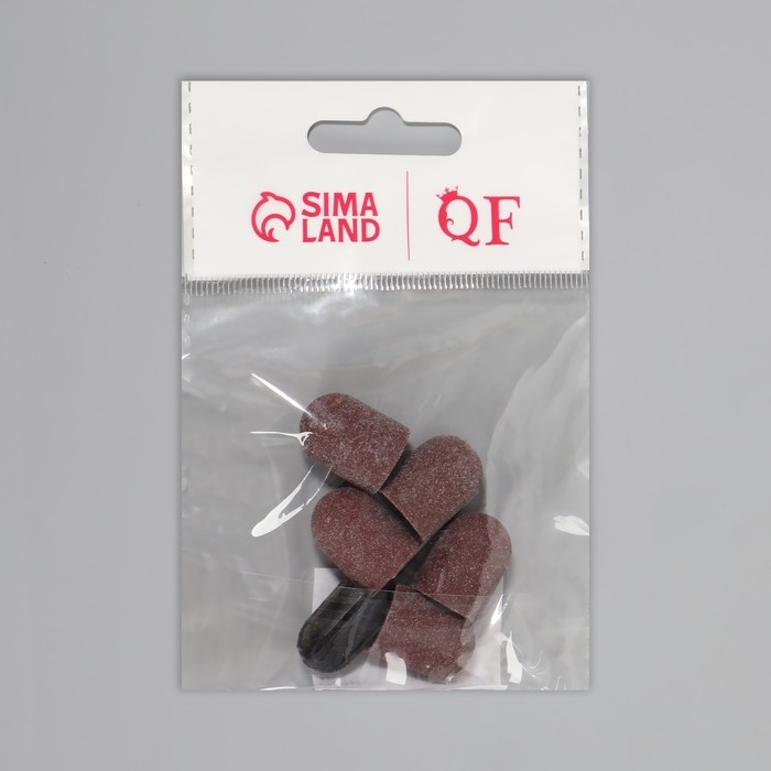 Набор для аппаратного маникюра и педикюра, основа, колпачки 5 шт, d 13 × 19 мм, абразивность 120 Набор для аппаратного маникюра и педикюра, основа, колпачки 5 шт, d 13 × 19 мм, абразивность 120