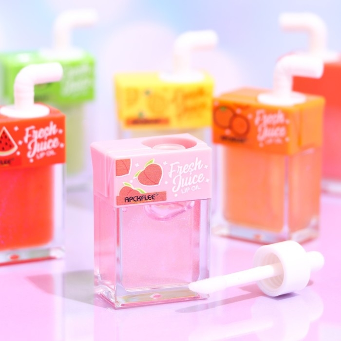 Блеск для губ &laquo;Фруктовый сок&raquo;, микс цветов и запахов